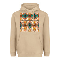 Mushroom native american aztec seamless pattern 1 Heavyweight Hoodie - BundleAndBundleShop