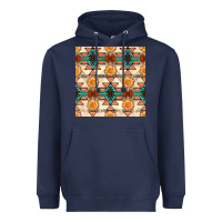 Navy native american aztec seamless pattern 1 Heavyweight Hoodie - BundleAndBundleShop