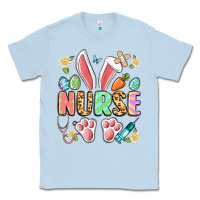 Dusty Blue easter nurse bunny Classic Tee - Artiststas