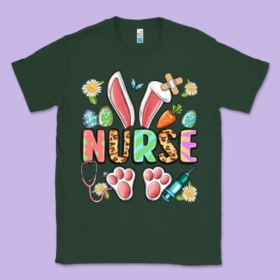 Easter Nurse Bunny Classic Tee Designed By Artiststas