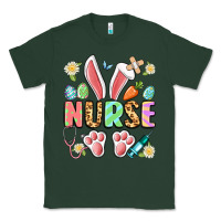 Sports Green easter nurse bunny Classic Tee - Artiststas