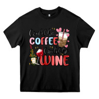 Black could be coffee could be wine Heavy Core Tee - MaliasSmallBusiness