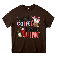 Chocolate Brown could be coffee could be wine Heavy Core Tee - MaliasSmallBusiness