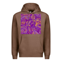 Chestnut Abstract Mardi Gras Seamless Pattern Premium Hoodie - FaDigitalArtStudio