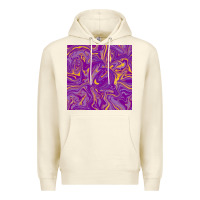Sandshell Abstract Mardi Gras Seamless Pattern Premium Hoodie - FaDigitalArtStudio