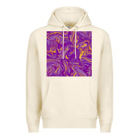 Tofu Abstract Mardi Gras Seamless Pattern Premium Hoodie - FaDigitalArtStudio