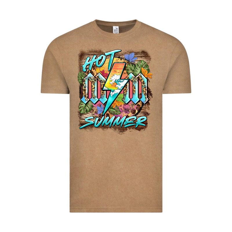 Hot Mom Summer Vintage Tee by BarkalooDesign | Teevron