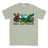 Matcha Peace Love Peacock Classic Tee - LillyAllenDesigns