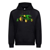 Black farm tractor Urban Hoodie - Artiststas