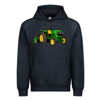 Navy farm tractor Urban Hoodie - Artiststas