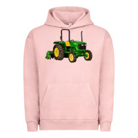 Pigment Salmon farm tractor Urban Hoodie - Artiststas
