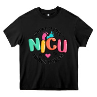 Black nicu where little things matter Heavy Core Tee - MaliasSmallBusiness