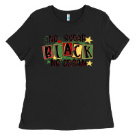 Black no sugar black no cream Ladies Tee - MaliasSmallBusiness