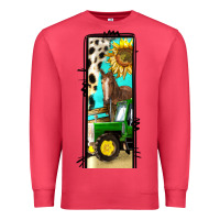 Cardinal farm life alphabet lowercase letters l Premium Sweatshirt - BundleAndBundleShop