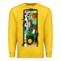 Lemon farm life alphabet lowercase letters l Premium Sweatshirt - BundleAndBundleShop