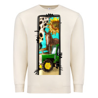 Sandshell farm life alphabet lowercase letters l Premium Sweatshirt - BundleAndBundleShop