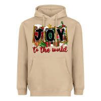 Mushroom Joy To The World Heavyweight Hoodie - FaDigitalArtStudio
