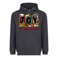 Smoke Joy To The World Heavyweight Hoodie - FaDigitalArtStudio