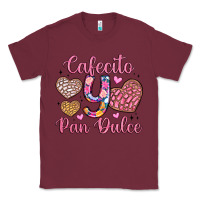 Burgundy cafecito y pan dulce Classic Tee - Artiststas