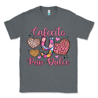 Charcoal Heather cafecito y pan dulce Classic Tee - Artiststas