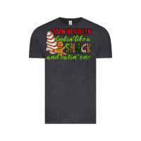 Vintage Black Torn between lookin' like a snack and eatin' one Vintage Tee - RanaPortraitStore