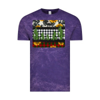 Cloud Purple cowhide cacti sunflowers christmas mousepad Vintage Tee - Jasminsmagicworld