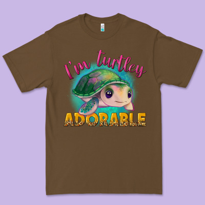 I'm Turtley Adorable Premium Tee Designed By Nancycooperartshop