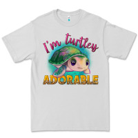 Dove Grey i'm turtley adorable Premium Tee - NancyCooperArtShop