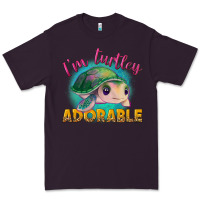Plum i'm turtley adorable Premium Tee - NancyCooperArtShop