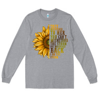 Heather Grey They Whispered To Her You Can't Withstand Long Sleeve Tee - texasbilliewilder