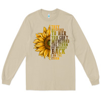 Mushroom They Whispered To Her You Can't Withstand Long Sleeve Tee - texasbilliewilder