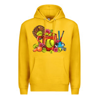 Lemon Softball Coffee Mug Premium Hoodie - FaDigitalArtStudio