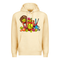 Pina Colada Softball Coffee Mug Premium Hoodie - FaDigitalArtStudio