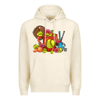 Tofu Softball Coffee Mug Premium Hoodie - FaDigitalArtStudio