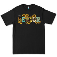 Black senior 2025 sunflowers Premium Tee - NancyCooperArtShop