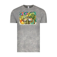 Cloud Rock coconut with fruits  background Vintage Tee - BarkalooDesign