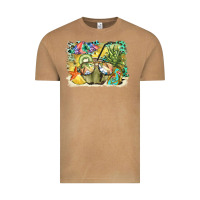 Vintage Camel coconut with fruits  background Vintage Tee - BarkalooDesign
