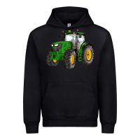 Black western farm tractor Urban Hoodie - Artiststas