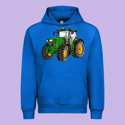 Western Farm Tractor Urban Hoodie Designed By Artiststas
