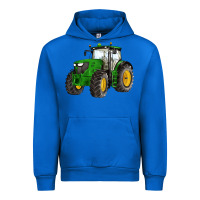 Cobalt western farm tractor Urban Hoodie - Artiststas