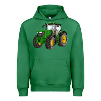 Emerald western farm tractor Urban Hoodie - Artiststas