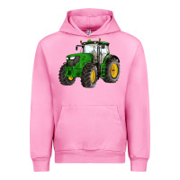 Fuchsia Pink western farm tractor Urban Hoodie - Artiststas