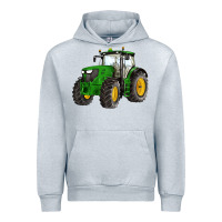 Heather Grey western farm tractor Urban Hoodie - Artiststas