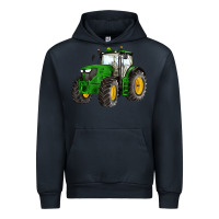Navy western farm tractor Urban Hoodie - Artiststas