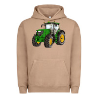 Pigment Burro western farm tractor Urban Hoodie - Artiststas