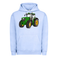 Pigment Grape Ice western farm tractor Urban Hoodie - Artiststas