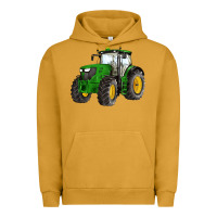Pigment Peanut Butter western farm tractor Urban Hoodie - Artiststas