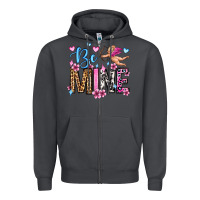 Smoke be mine valentine's day Zipper Hoodie - OliviaCreatesArt