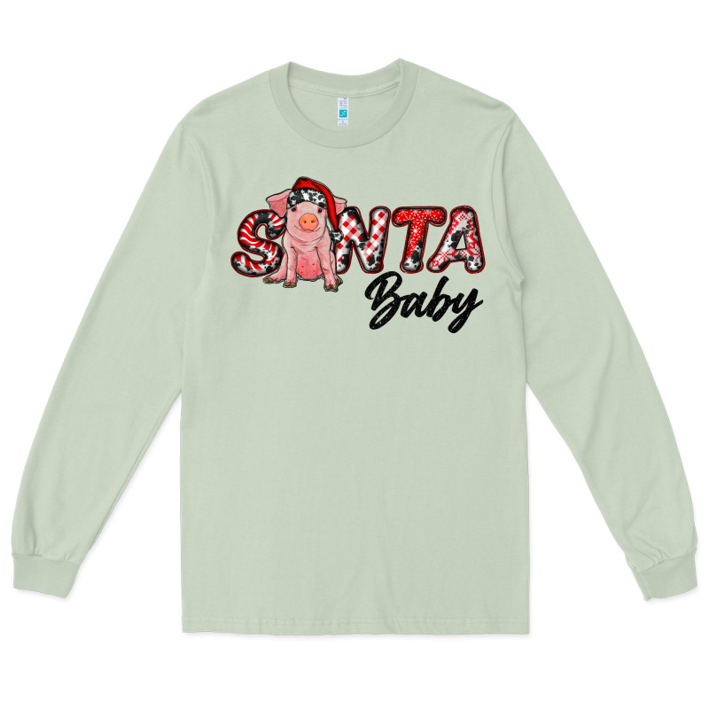Christmas Santa Baby Long Sleeve Tee by RanaPortraitStore | Teevron