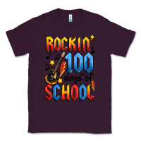 Plum rockin' 100 days of school Classic Tee - Artiststas
